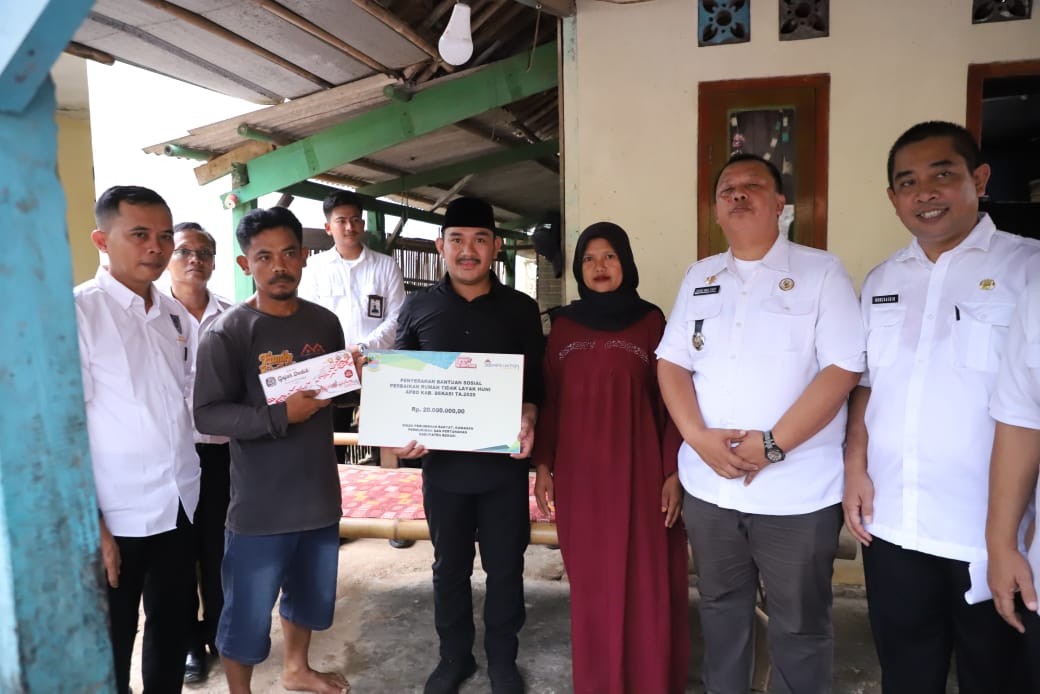 Disperkimtan Kabupaten Bekasi Percepat Pembangunan Rumah Gotong Royong