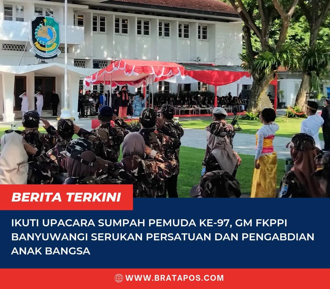 Ikuti Upacara Sumpah Pemuda ke-97, GM FKPPI Banyuwangi Serukan Persatuan dan Pengabdian Anak Bangsa