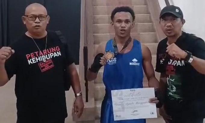 Surabaya Jadi Kiblat Combat Sports Internasional, Talenta Muda Daniel Agwila Manggaprouw Siap Gebrak Ring FLOS Fight Series