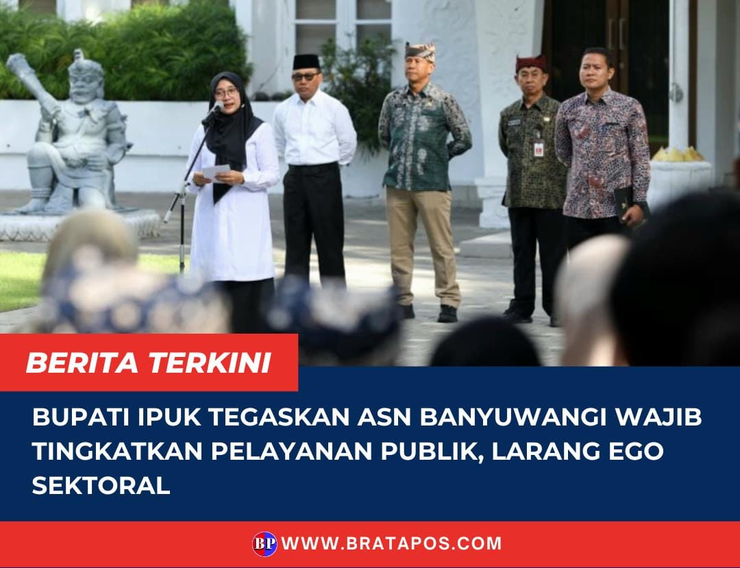 Bupati Ipuk Tegaskan ASN Banyuwangi Wajib Tingkatkan Pelayanan Publik, Larang Ego Sektoral