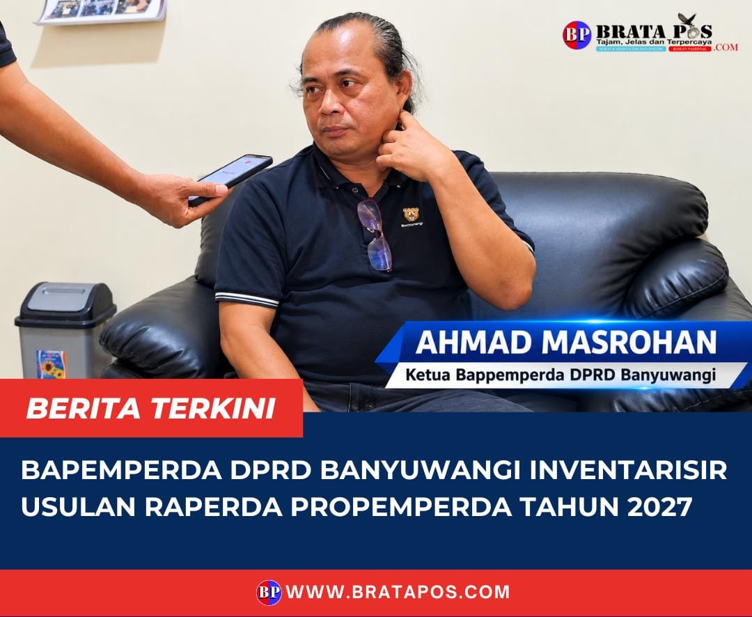 Bapemperda DPRD Banyuwangi Inventarisir Usulan Raperda Propemperda Tahun 2027