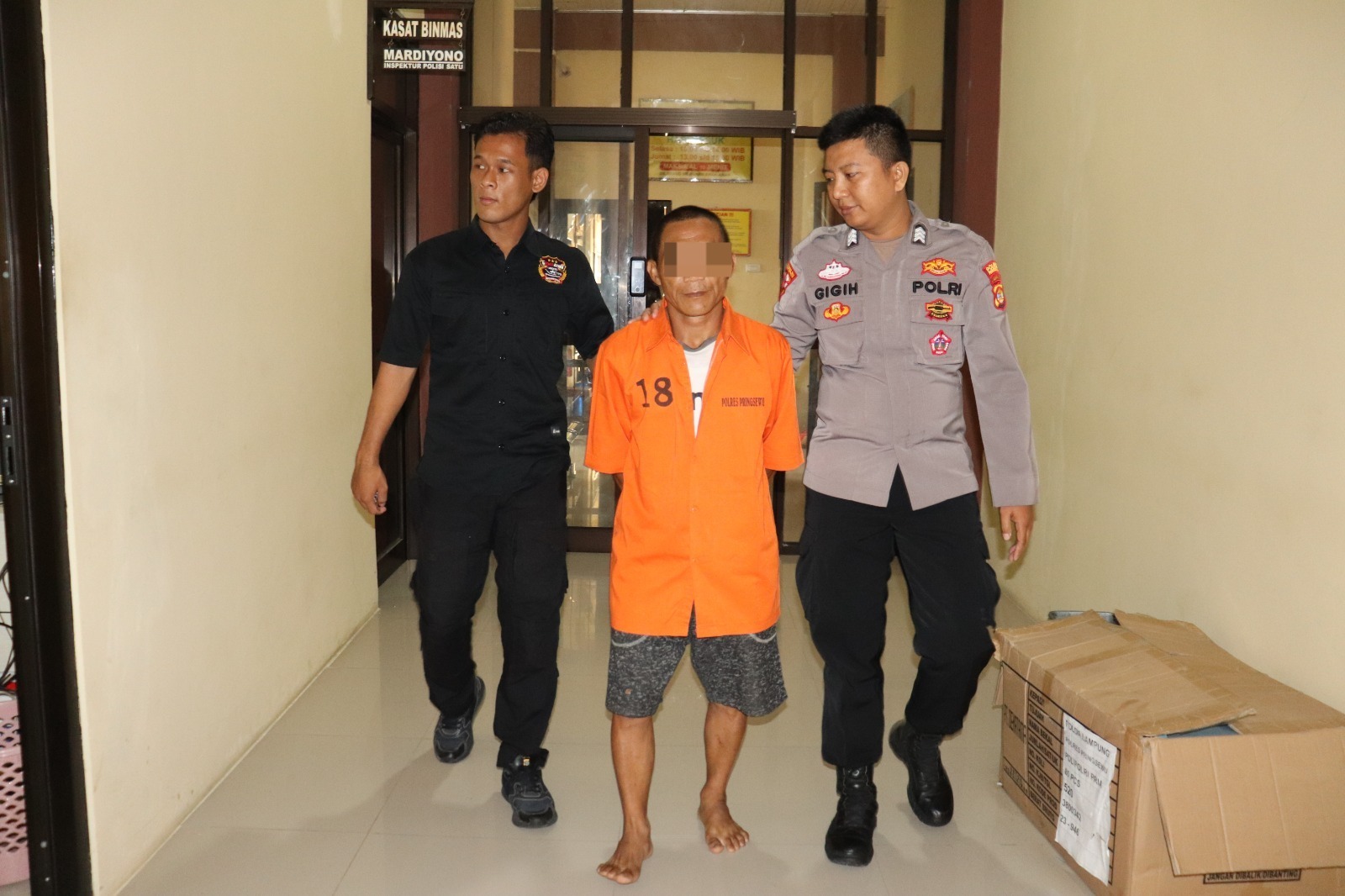 Pengedar Sabu Di Tangkap Saat Melintas Di Jalan Raya Gading Rejo Pringsewu