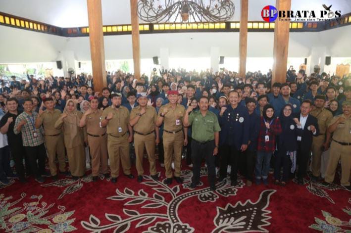 Ratusan Mahasiswa Unair KKN di Banyuwangi, Asisten Administrasi Umum Berpesan Dua Hal..!!