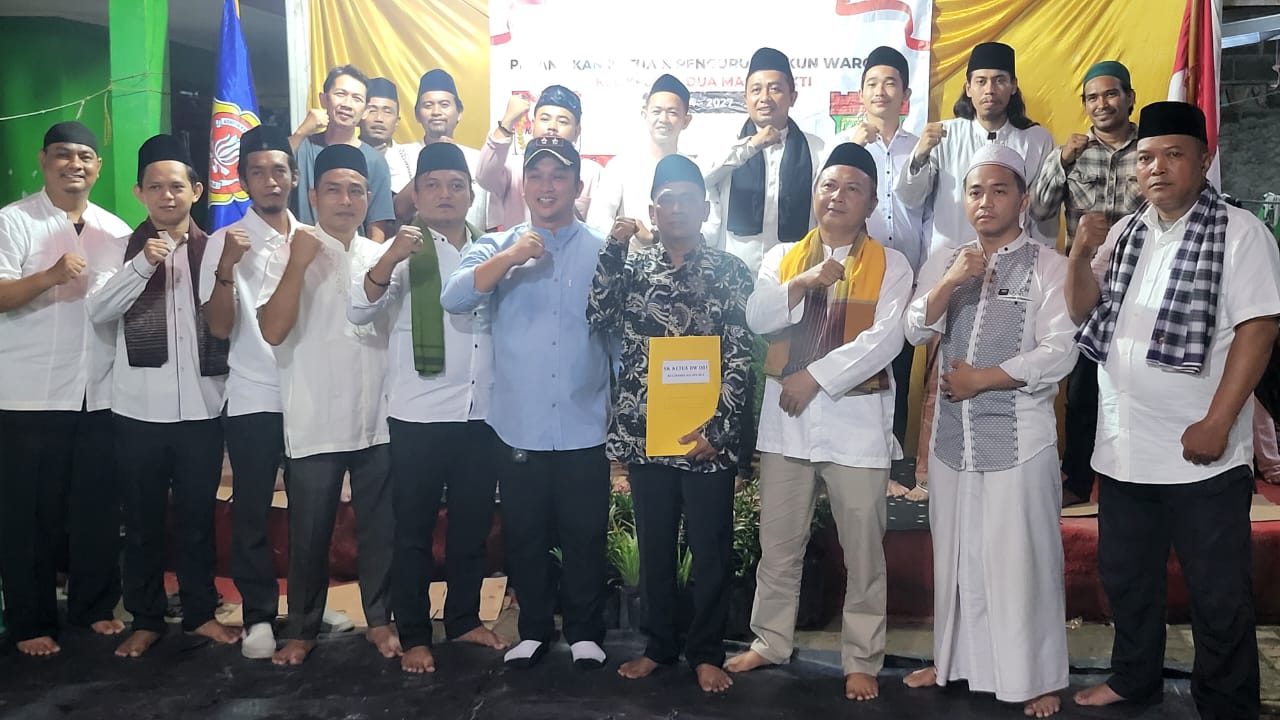 Prosesi Pemilihan Dan Pengukuhan Ketua RW 01 Berjalan Sukses Lurah Kelapa Dua Ucapkan Terima Kasih