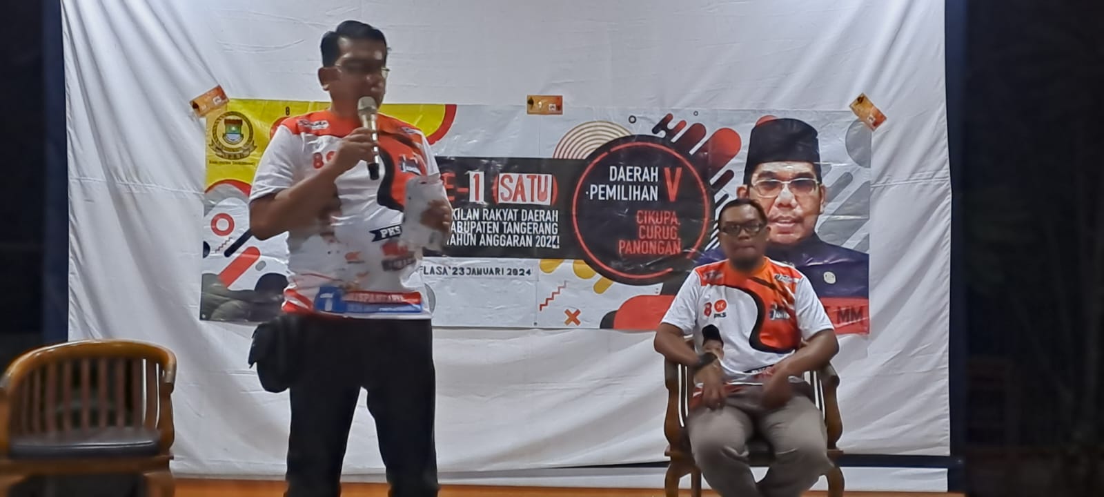 Rispanel Arya Ajak Saksi TPS Paham Saat Pencoblosan Untuk Pemenangan PKS Di Kabupaten Tangerang