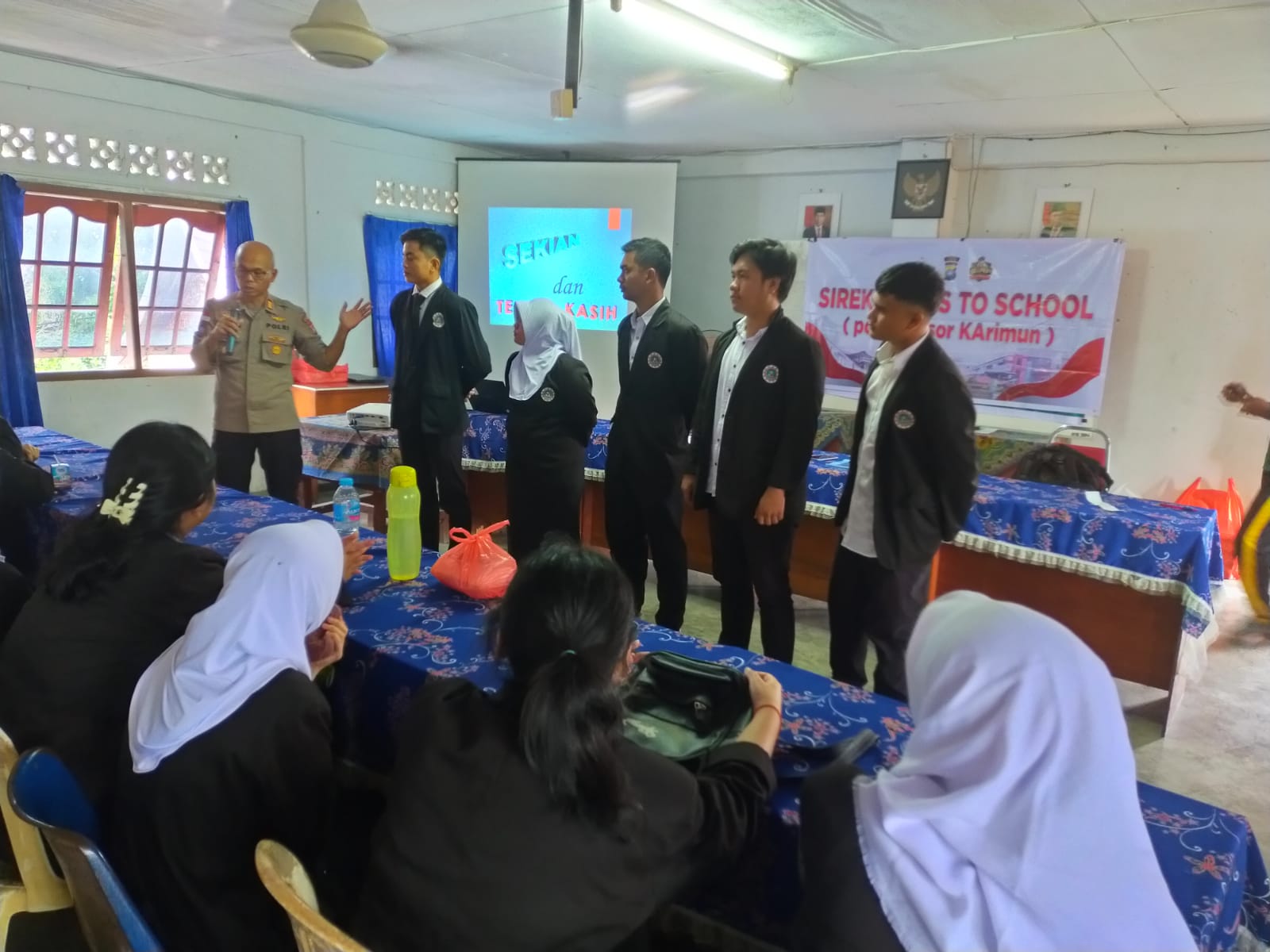 Satbinmas Polres Karimun Laksanakan Penyuluhan Bahaya Narkotika