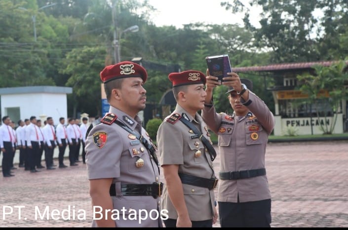 Dua Jabatan ,Kasat Reskrim Dan Kasat Narkoba Polres Nagan Raya Di Sertijab