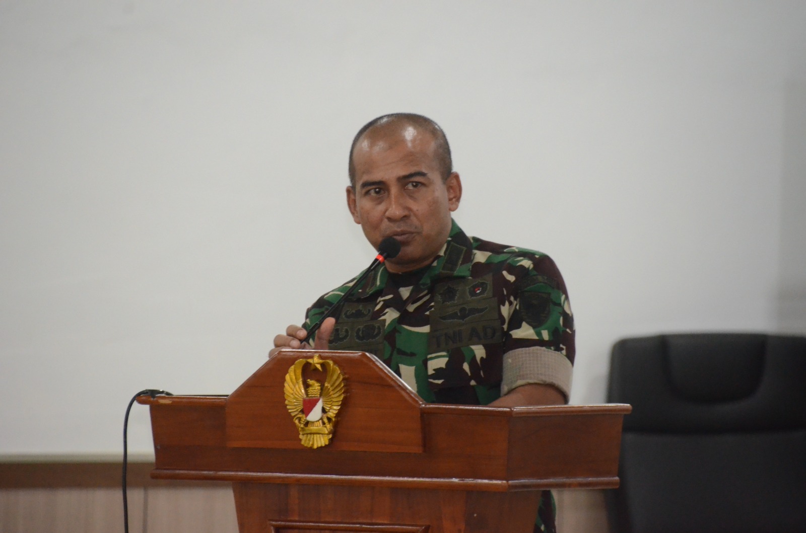 Korem 044/Gapo Gelar Rapat Penyambutan Pangdam II/Sriwijaya