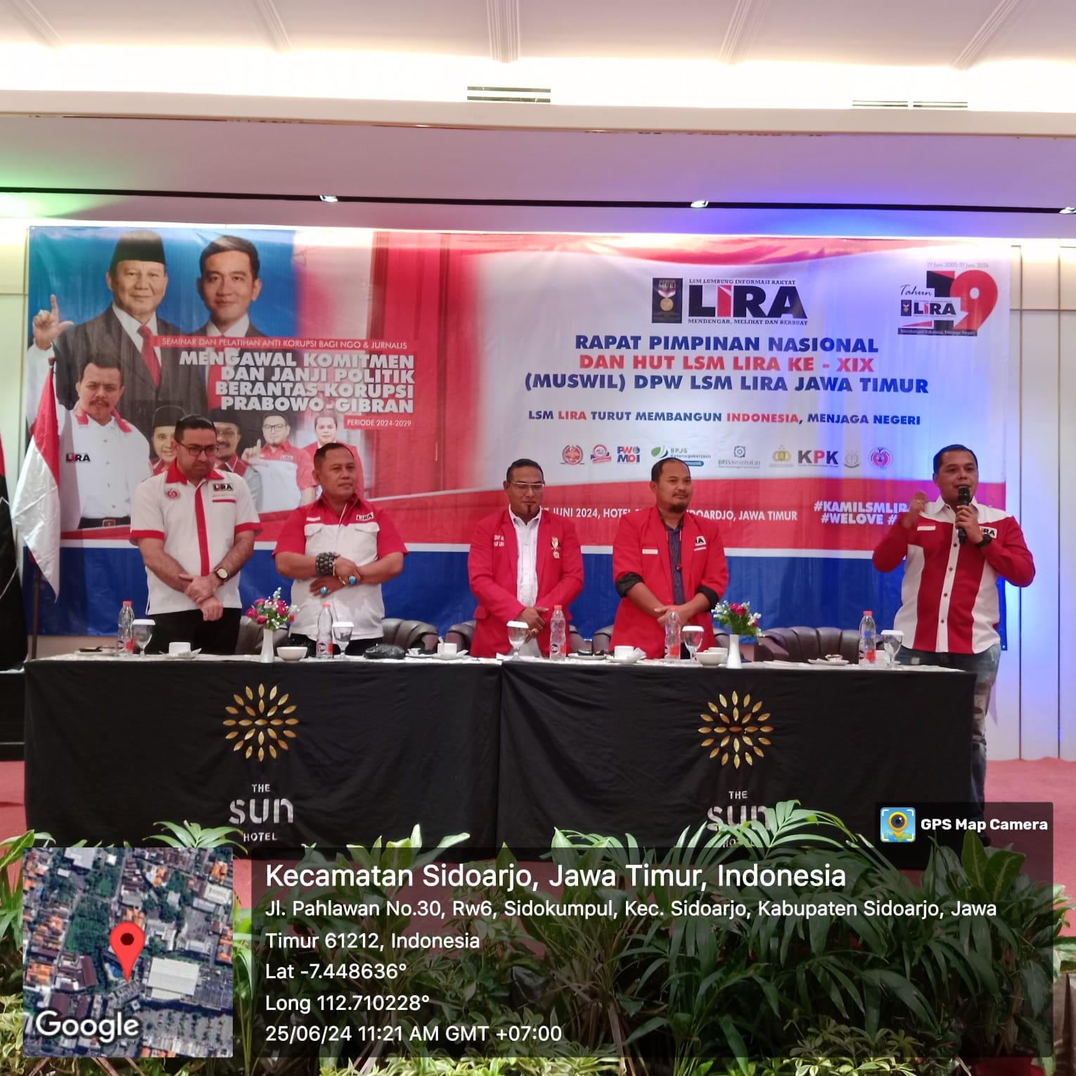 Sambut HUT LIRA Ke- 19, Dalam Masa Kerja 100 Hari, Samsudin Berikan Evaluasi