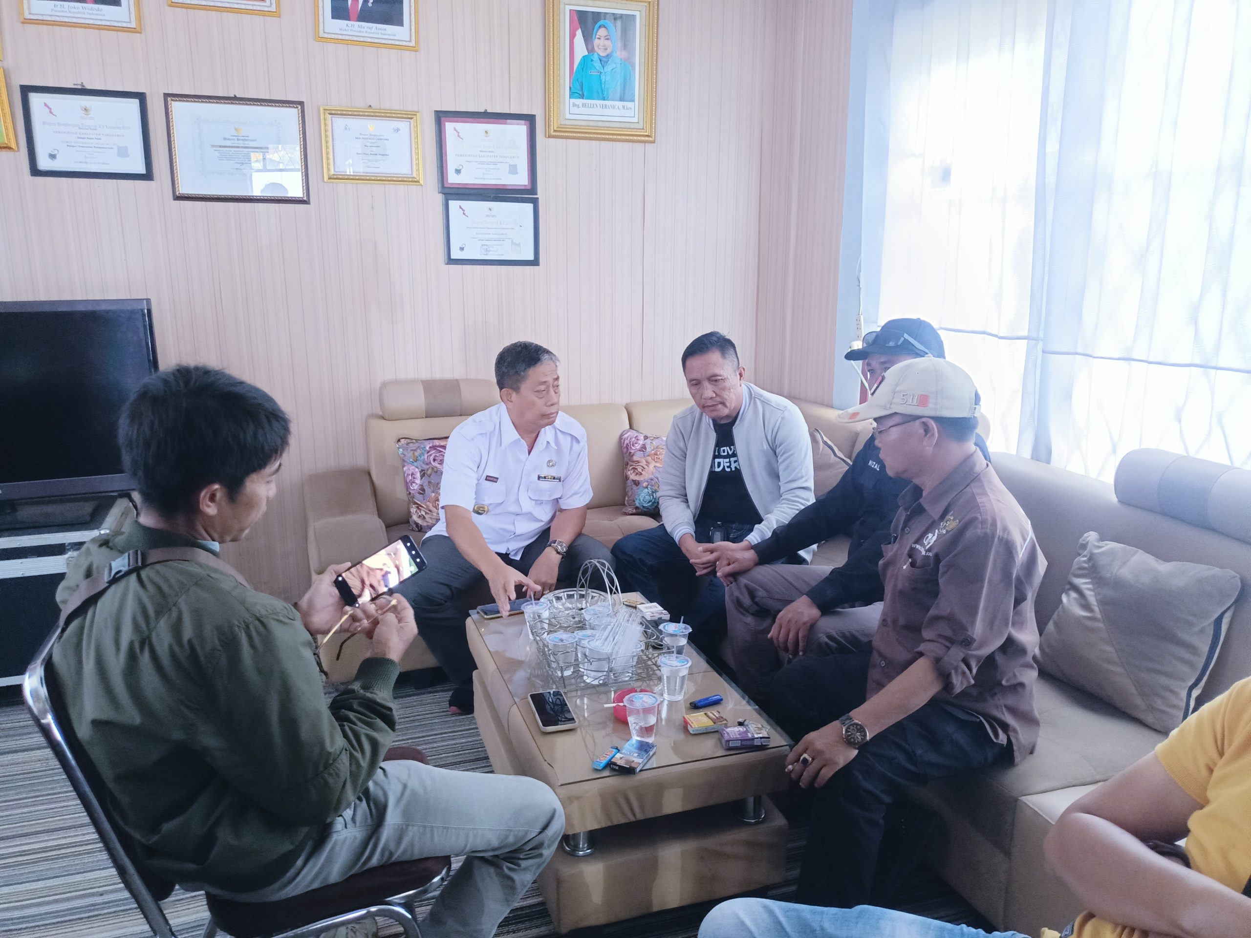 Tindak Lanjut Aksi Demo, Kabid Humas Kominfo Tanggamus Lagi-Lagi Obral Janji