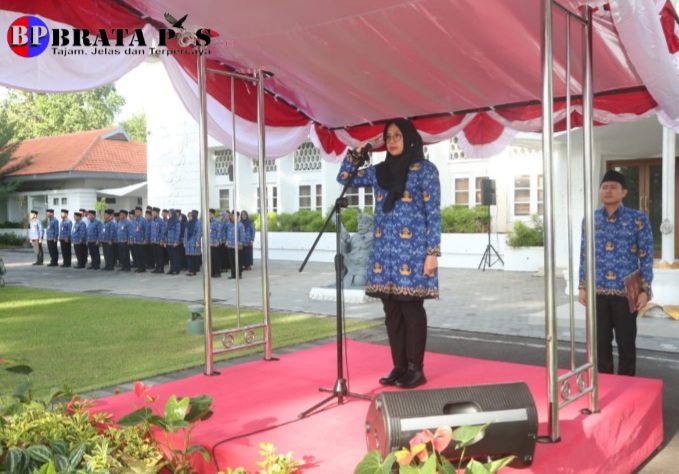 Upacara Peringatan Hari Kesadaran Nasional, Bupati Ipuk: Motivasi ASN Berkontribusi Bangun Banyuwangi