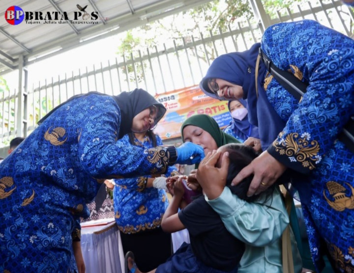 Pemkab Banyuwangi Terus Gencarkan Vaksinasi Polio, Tiga Hari Pelaksanaan Capai 63,12 Persen