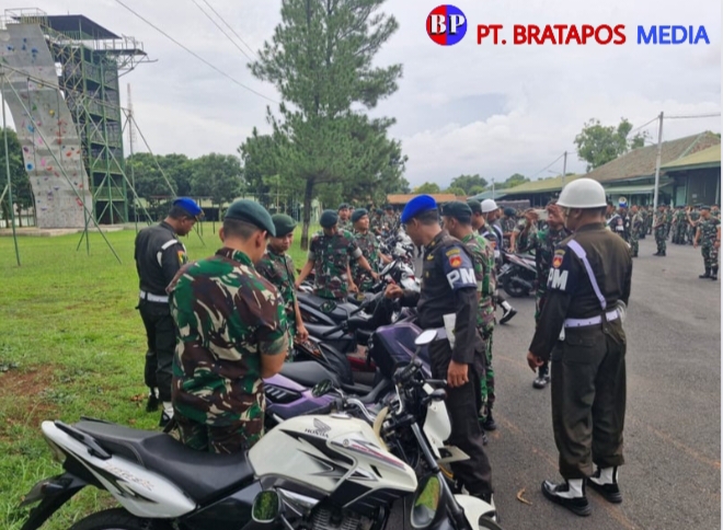 Pomdam IV/Diponegoro Bersama Jajarannya Laksanakan Penertiban Knalpot Brong