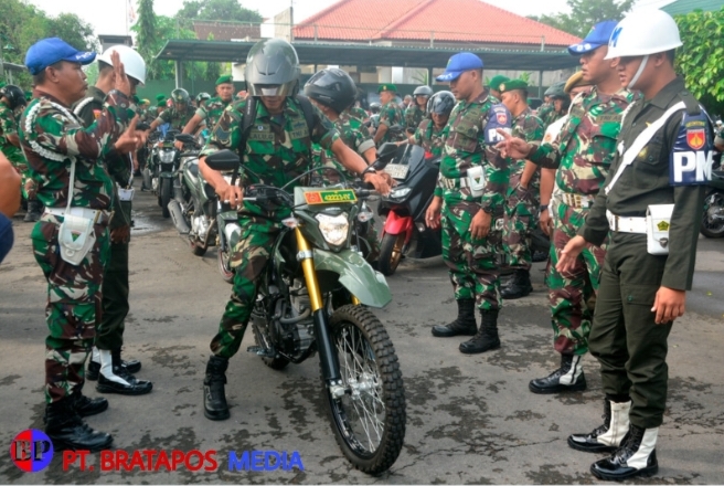 Denpom IV/Surakarta Periksa Kendaraan Prajurit Kodim 0724/Boyolali