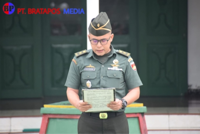 Pimpin Apel Pagi, Kasdim Grobogan Tekankan Disiplin Anggota