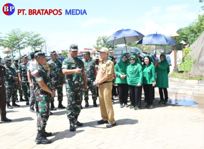 Pangdam IV/Diponegoro Melaksanakan Kunjungan Kerja di Wilayah Kodim 0728/Wonogiri