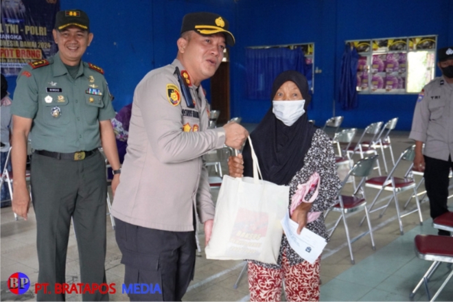 Baksos TNI Polri Boyolali Ajak Ciptakan Pemilu Damai