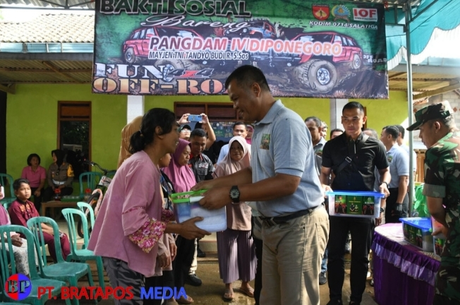 Kontribusi Positif TNI untuk Masyarakat: Pangdam IV/Diponegoro Gelar Kegiatan Offroad dan Bakti Sosial