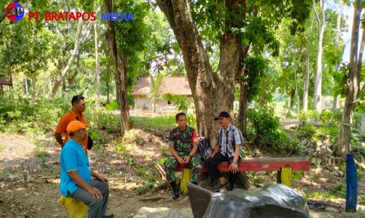 Melalui Komsos, Babinsa Ciptakan Keakraban di Wilayah Binaan