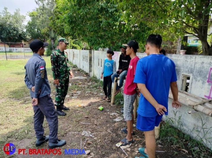 Cegah Kenakalan Remaja Sejak Dini, Babinsa Tipes Berikan Pencerahan