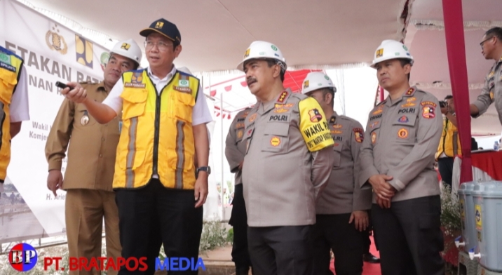 Peletakan Batu Pertama Pembangunan Rusun Polri di Blora