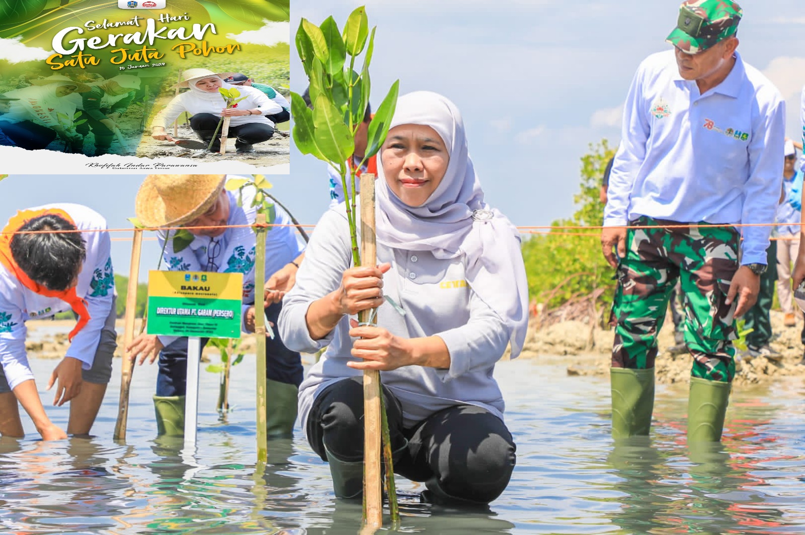 Gubernur Jatim, Gencarkan Gerakan "Sedekah Oksigen" Untuk Masyarakat