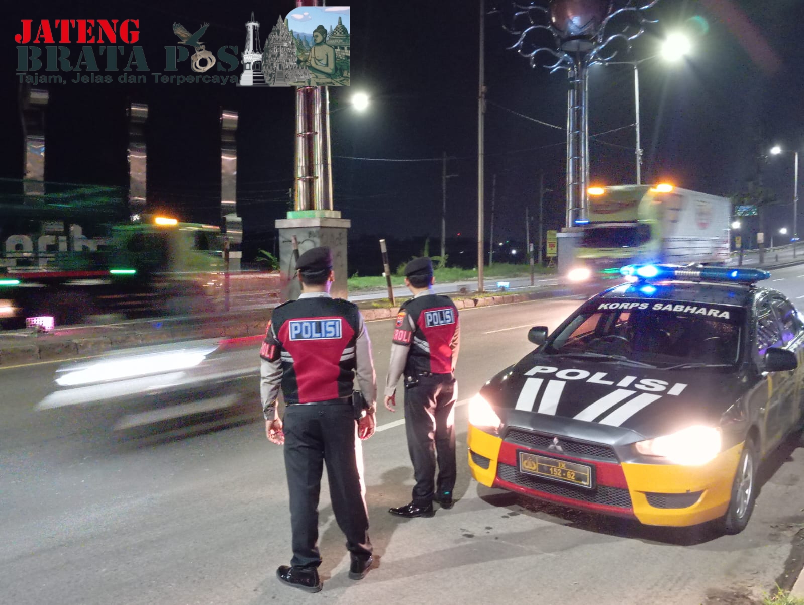 Jaga Kondusifitas Wilayah, Unit Turjawali Polres Kendal Giatkan Patroli Obvit
