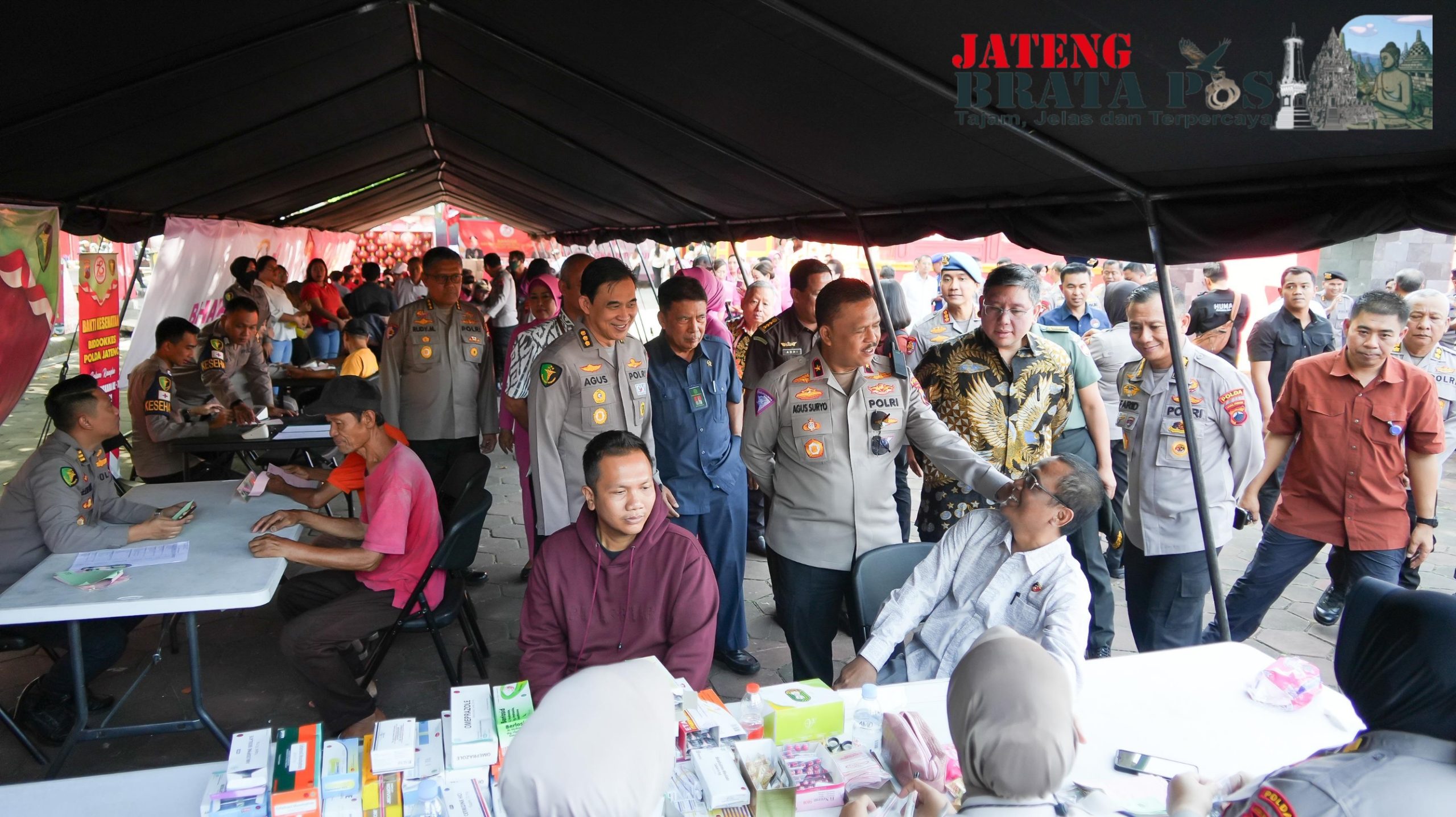 Irjen Pol Ahmad Luthfi; Polda Jateng Kirim Bantuan Korban Kebakaran Pasar Karangkobar Banjarnegara