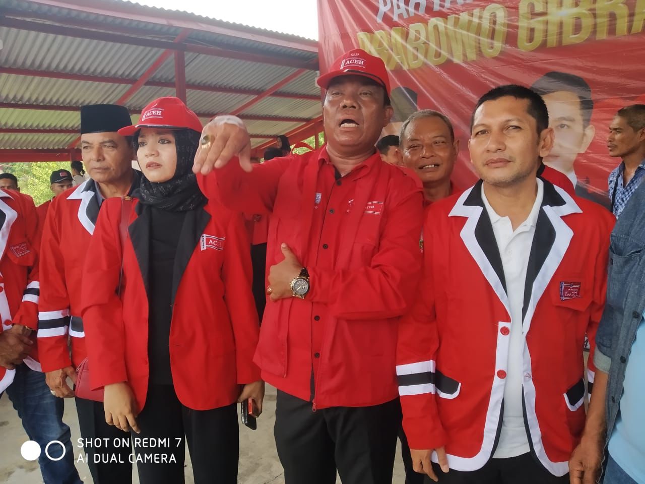 Partai Aceh dan KPA Wilayah Aceh Nagan Raya Deklarasi Memenangkan Prabowo-Gibran
