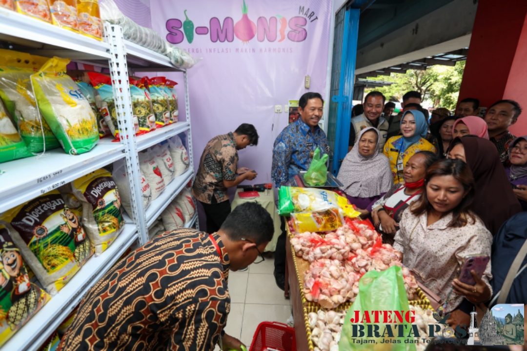 Hadirkan 'Si-Manis Mart', Upaya Pemprov Jateng Stabilkan Harga Pasar dan Kendalikan Laju Inflasi