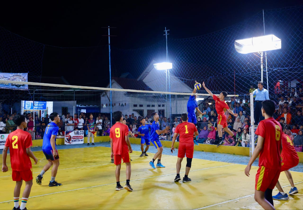 Meriahnya Turnamen "Gala Desa Voli" Banyuwangi, 216 Desa Bersaing Perebutkan Piala Bupati