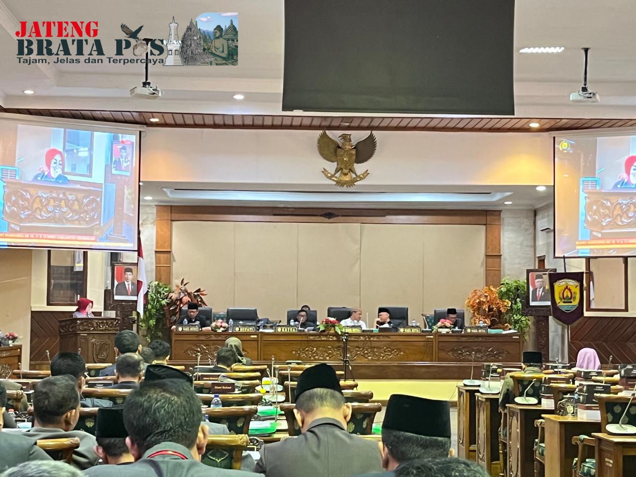 Bupati Grobogan Rekomendasikan Pengambilan Keputusan DPRD Grobogan Terkait LKPJ
