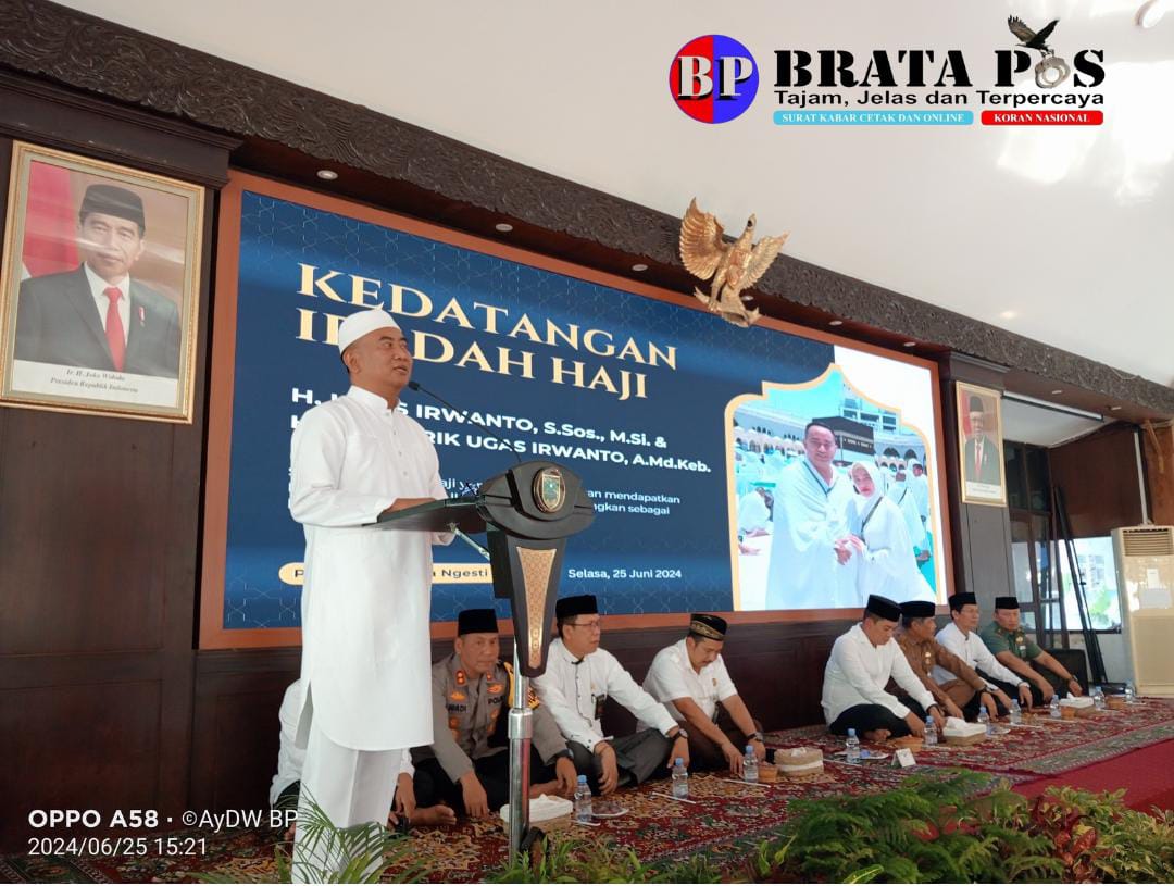 Kedatangan H. Ugas Irwanto S.Sos.,M.Si., Dari Tanah Suci Mendahului Dari Jadwal