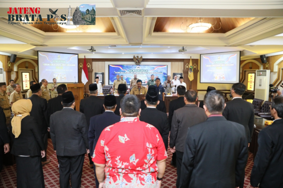 Pj Gubernur Minta FKUB Periode 2024-2029 Tingkatkan Upaya Menjaga Kerukunan dan Kedamaian Antarumat