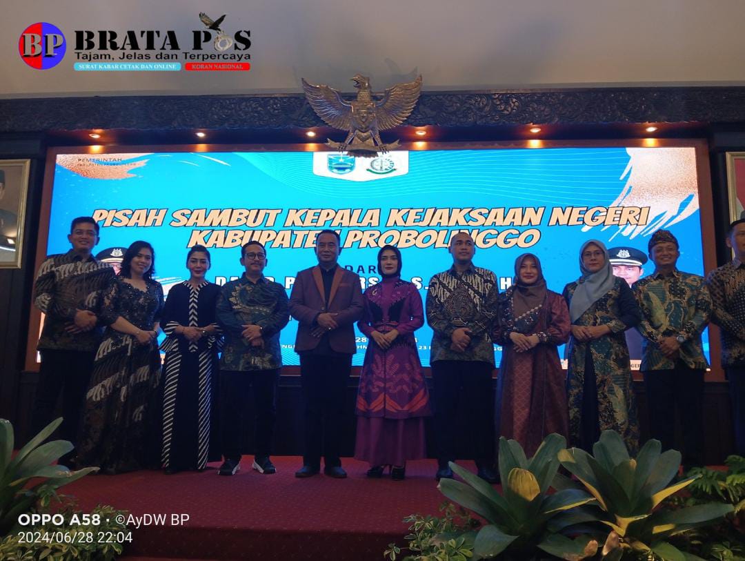 Pj. H. Ugas Irwanto S.Sos.,,M.Si. Pisah Sambut Kejari Kabupaten Probolinggo