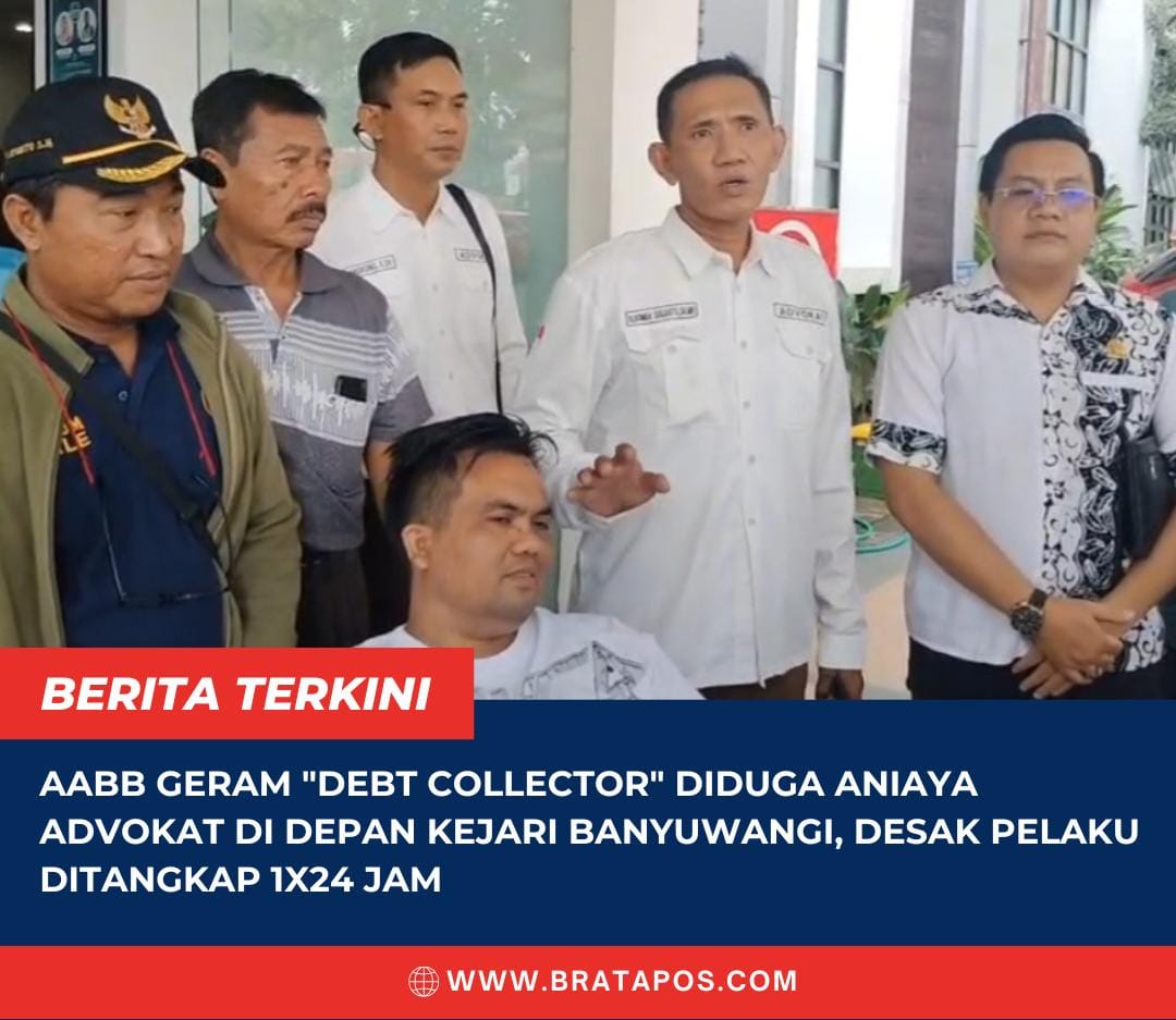 AABB Geram "Debt Collector" Diduga Aniaya Advokat di Depan Kejari Banyuwangi, Desak Pelaku Ditangkap 1x24 Jam