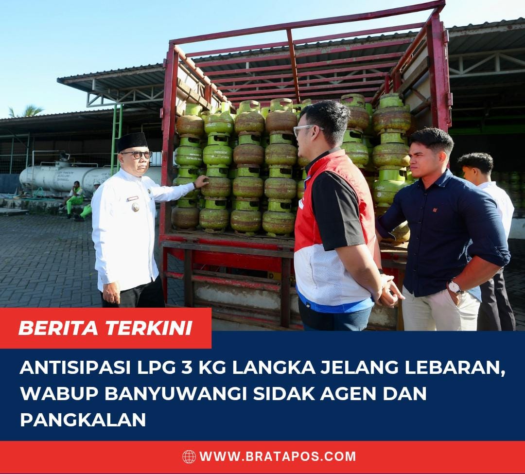 Antisipasi LPG 3 Kg Langka Jelang Lebaran, Wabup Banyuwangi Sidak Agen dan Pangkalan