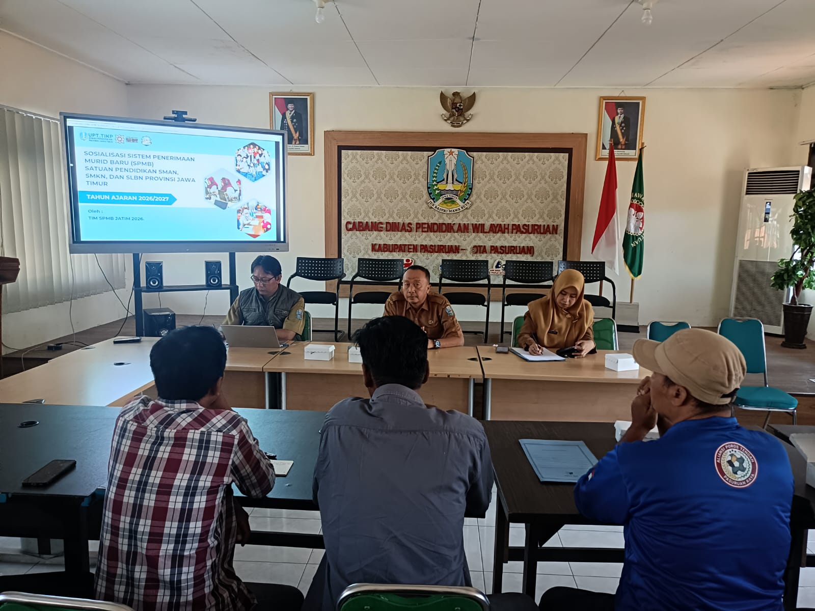 Audensi Klarifikasi Mekanisme dan Keterbukaan Informasi SPMB 2026 Cabang Capdin diduga tidak jelas.