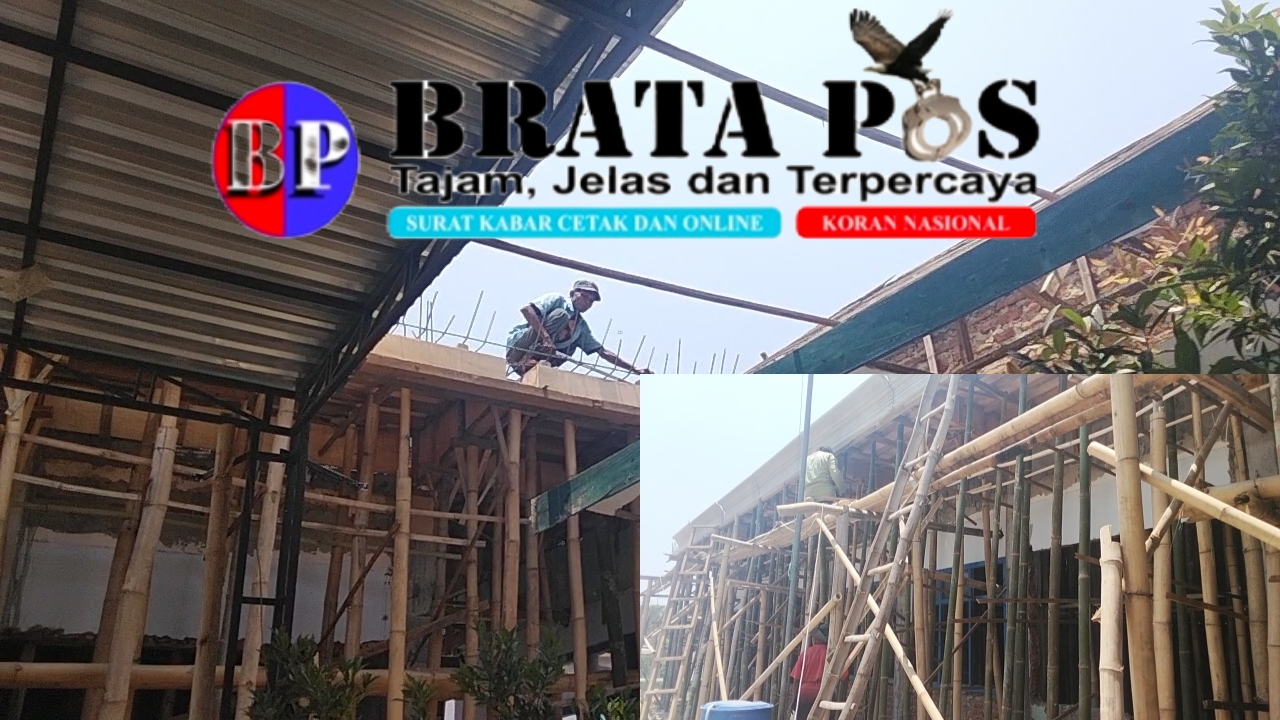 Bahayakan Keselamatan Pekerja, K3 Diabaikan,Proyek Milliaran Revitalisasi Kecamatan Tambelangan Disorot.
