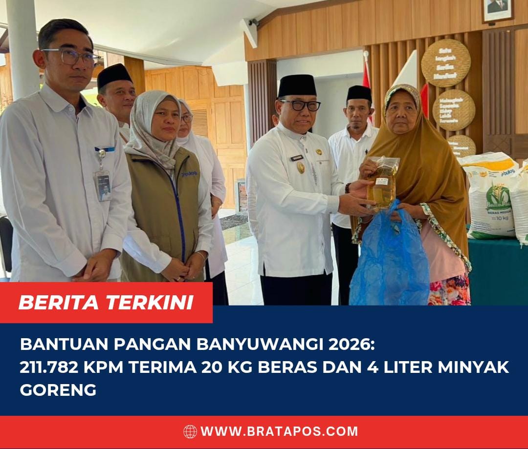 Bantuan Pangan Banyuwangi 2026: 211.782 KPM Terima 20 Kg Beras dan 4 Liter Minyak Goreng