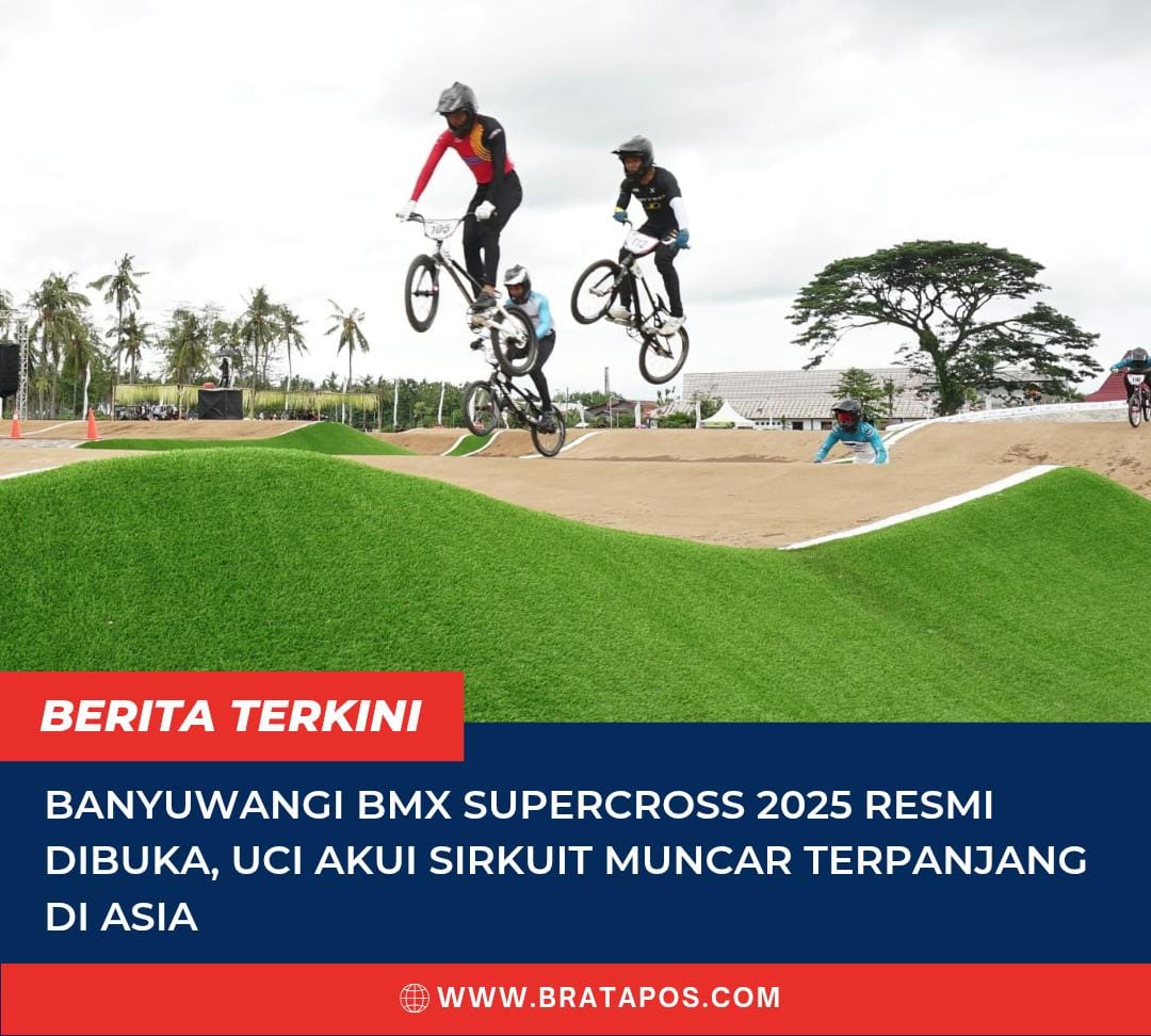 Banyuwangi BMX Supercross 2025 Resmi Dibuka, UCI Akui Sirkuit Muncar Terpanjang di Asia