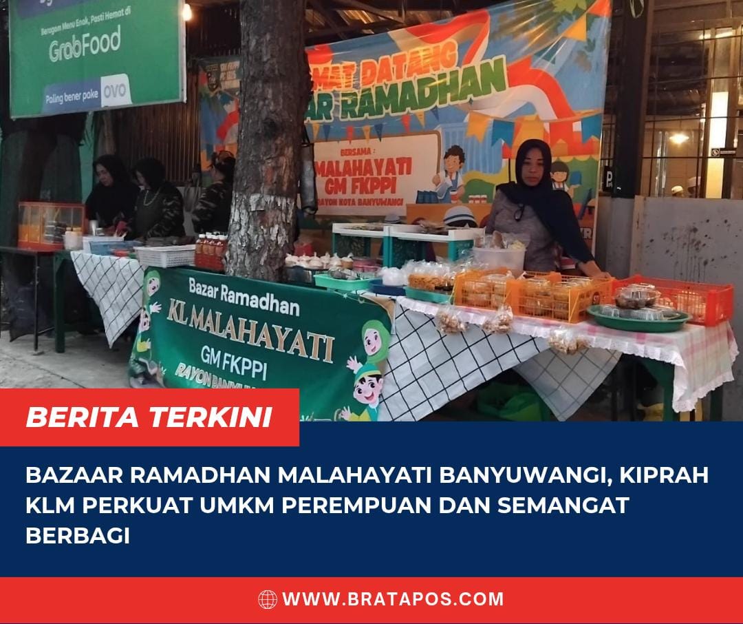Bazaar Ramadhan MALAHAYATI Banyuwangi, Kiprah KLM Perkuat UMKM Perempuan dan Semangat Berbagi