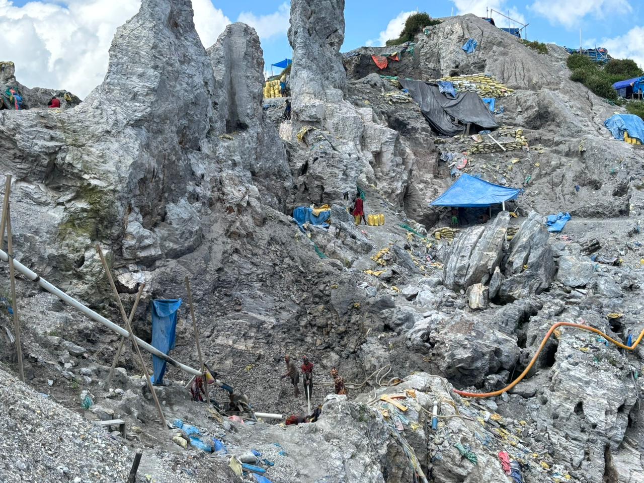 Belum Ada Pelepasan Lokasi Dari Pemilik Lahan, Koperasi Tambang Emas Gb Suda Kerja Ugal ugalan