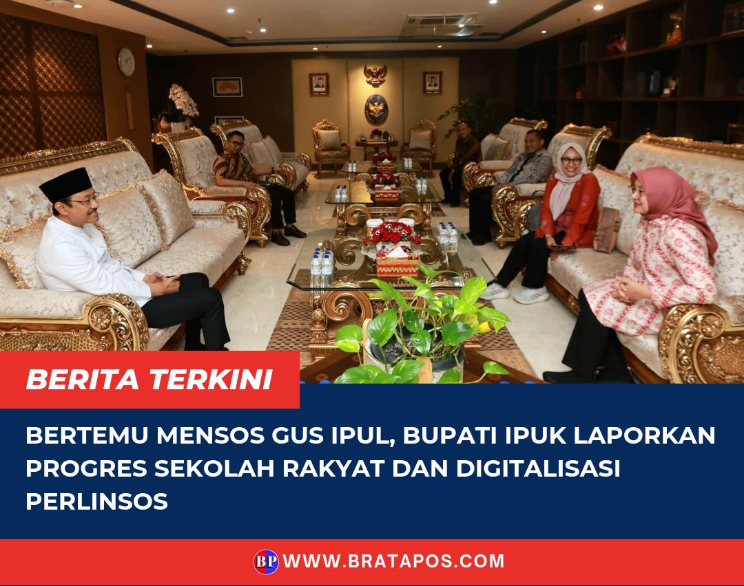 Bertemu Mensos Gus Ipul, Bupati Ipuk Laporkan Progres Sekolah Rakyat dan Digitalisasi Perlinsos