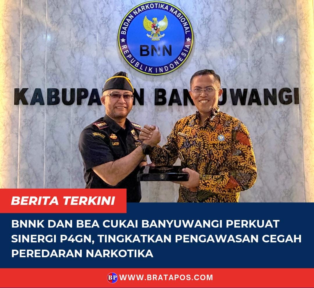 BNNK dan Bea Cukai Banyuwangi Perkuat Sinergi P4GN, Tingkatkan Pengawasan Cegah Peredaran Narkotika