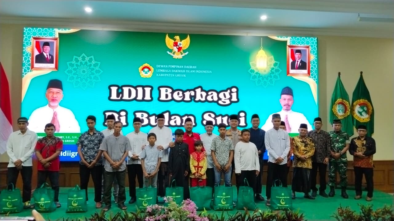 Bulan Suci Ramadhan Banyak Berkah, LDII Gresik Salurkan Santunan 1.500 Paket Untuk Yatim Dan Dhuafa
