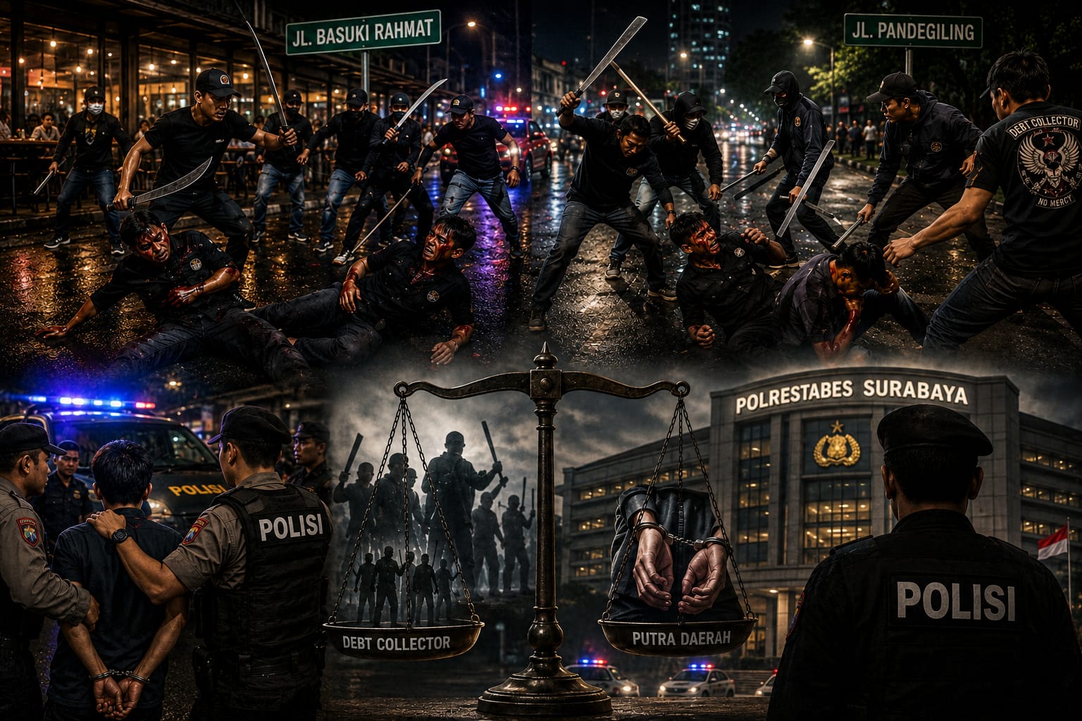 Bumi Surabaya Berdarah: Kekerasan Lepas Kendali, Hukum dan Pemimpin Mana yang Bisa Diandalkan?
