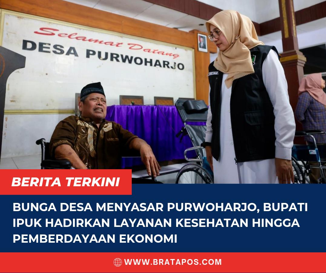 Bunga Desa Menyasar Purwoharjo, Bupati Ipuk Hadirkan Layanan Kesehatan hingga Pemberdayaan Ekonomi