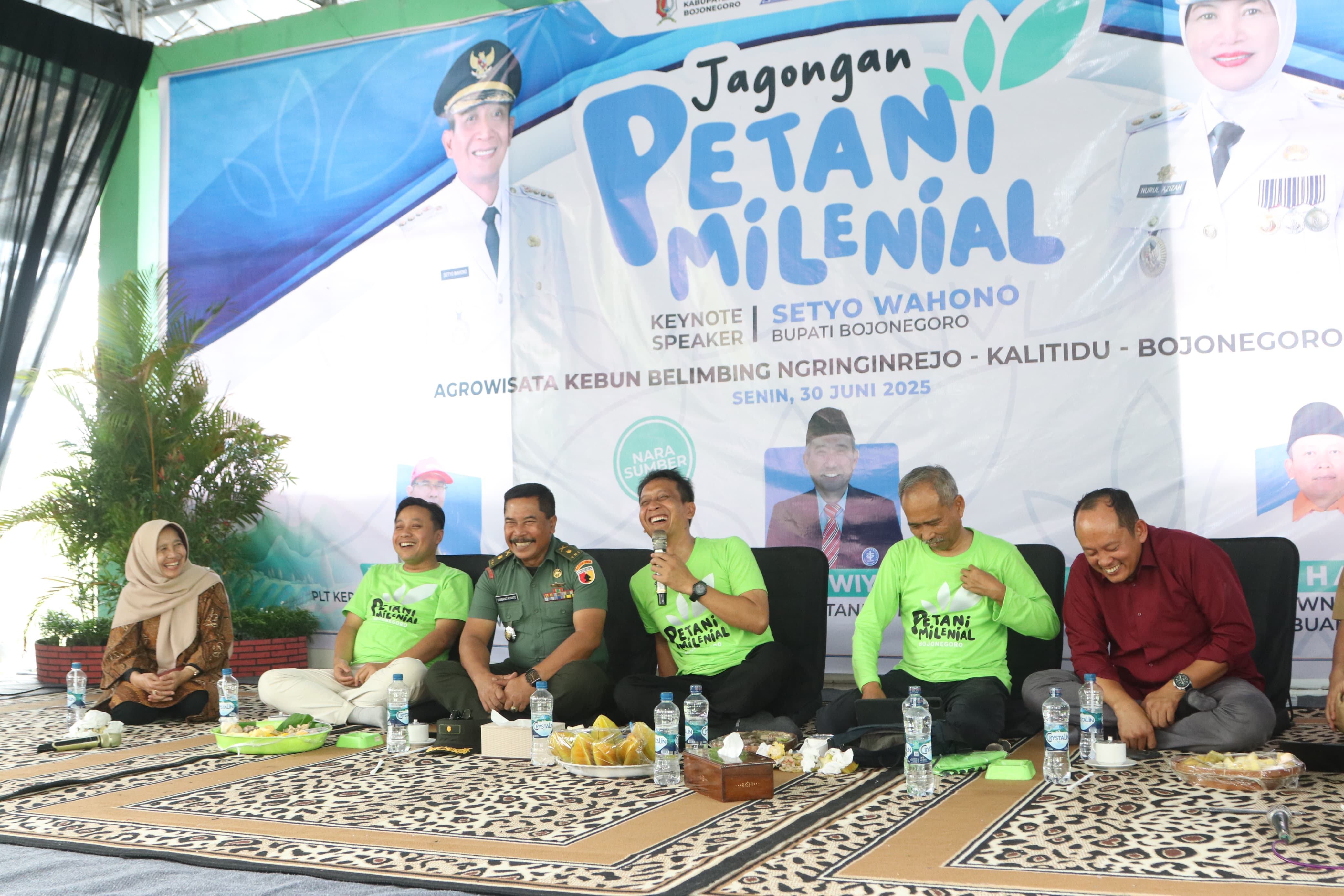 Bupati Bojonegoro Dorong Petani Milenial, Wujudkan Kemandirian Ekonomi Pertanian