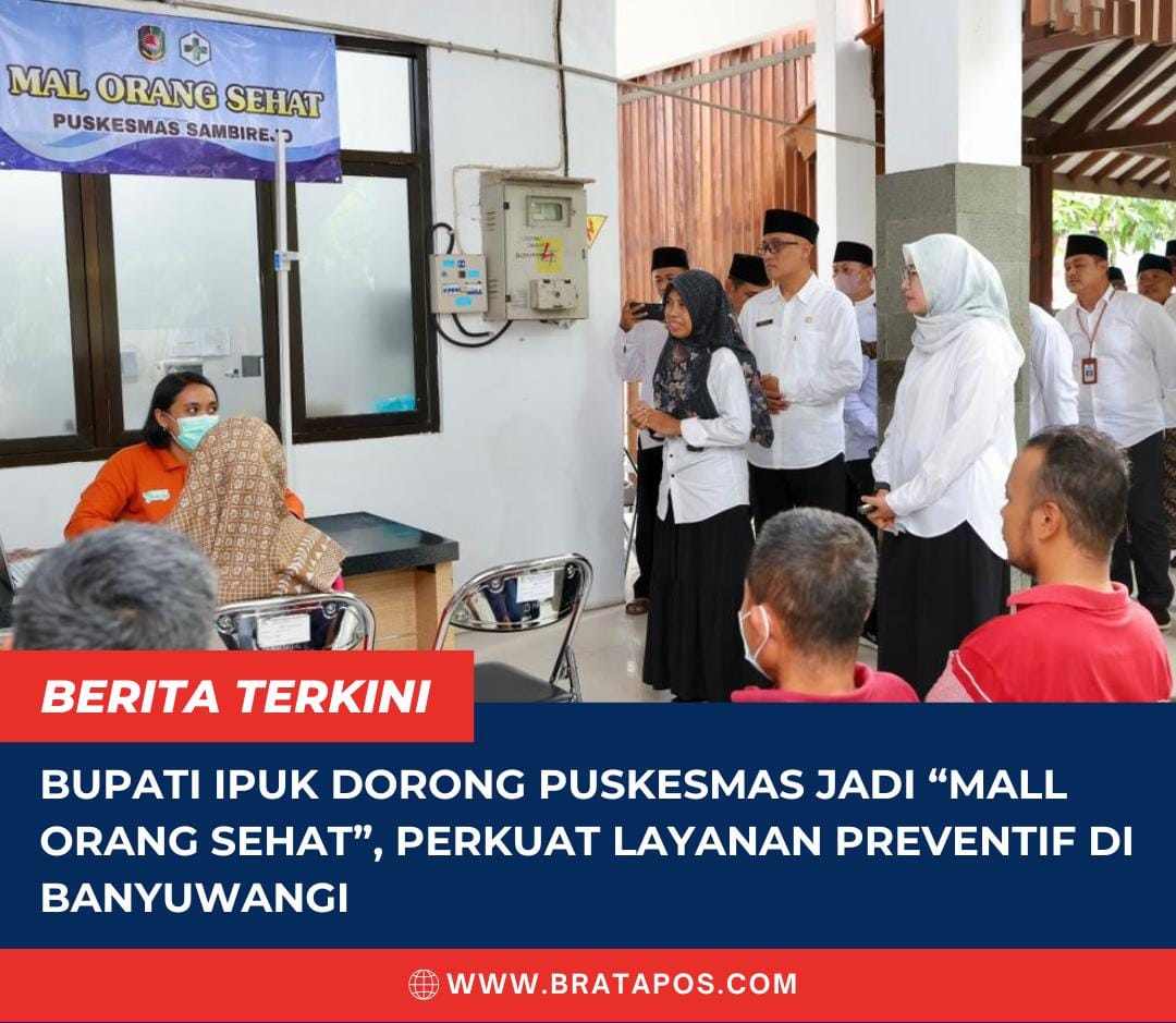 Bupati Ipuk Dorong Puskesmas Jadi “Mall Orang Sehat”, Perkuat Layanan Preventif di Banyuwangi